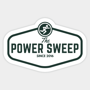 The Power Sweep - Established 2016 Sticker